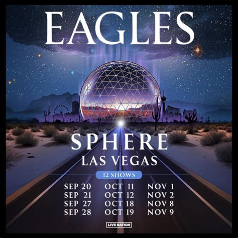 The Eagles Las Vegas Tickets .